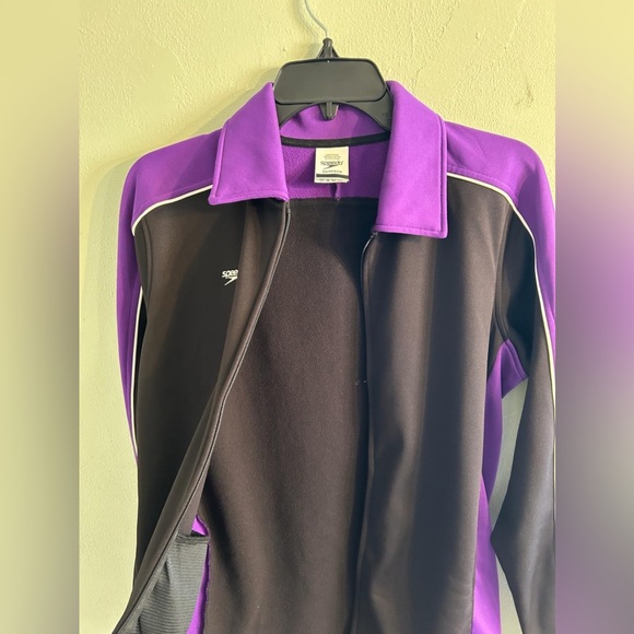 Speedo sweatshirt unisex zip up size S - Picture 2 of 5